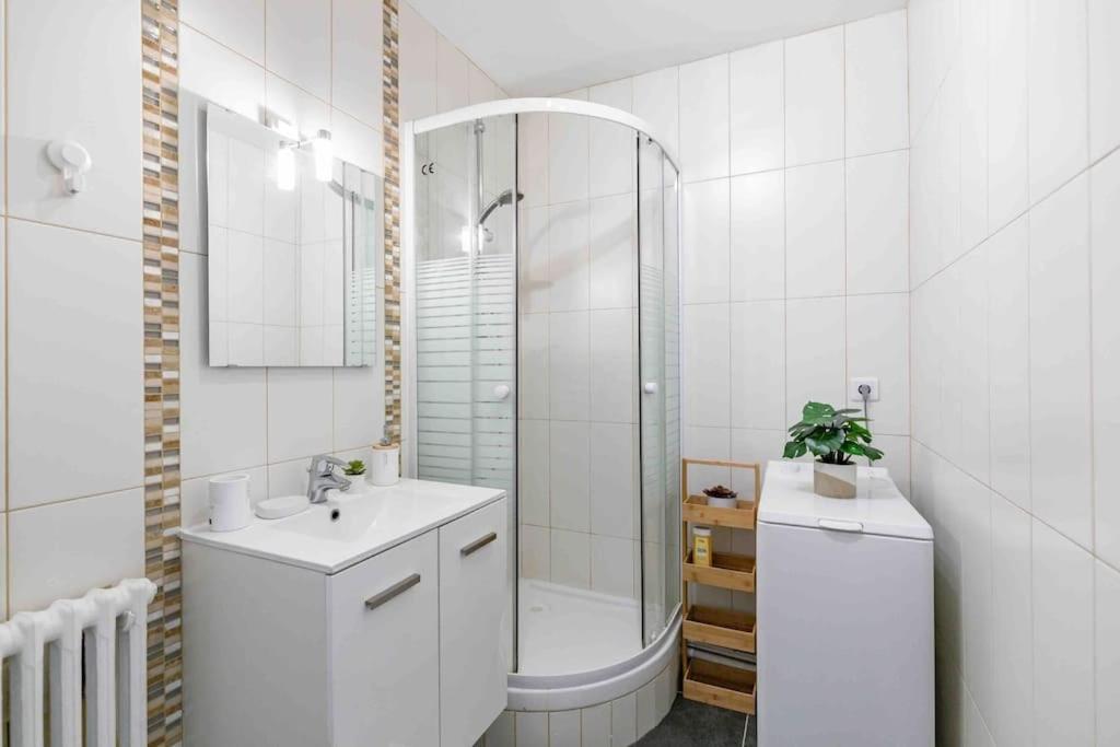 Appartement Avec Parking Et Terrasse Metro 7 Et Paris Villejuif Esterno foto