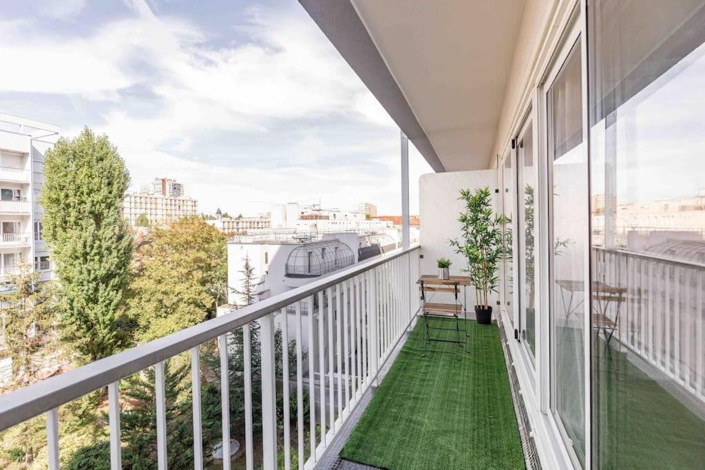 Appartement Avec Parking Et Terrasse Metro 7 Et Paris Villejuif Esterno foto